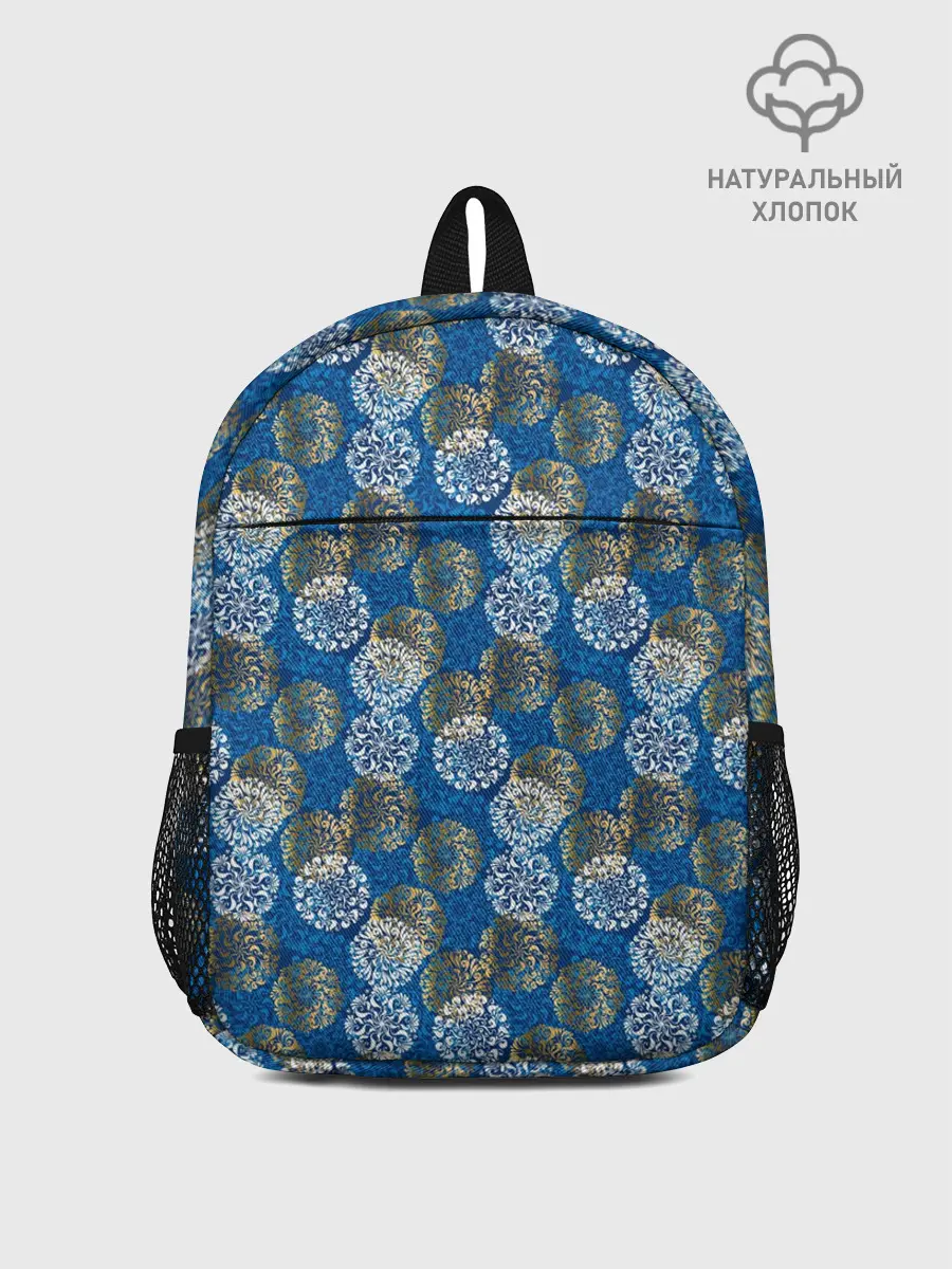 Рюкзак детский / Разноцветные Новогодние Узоры