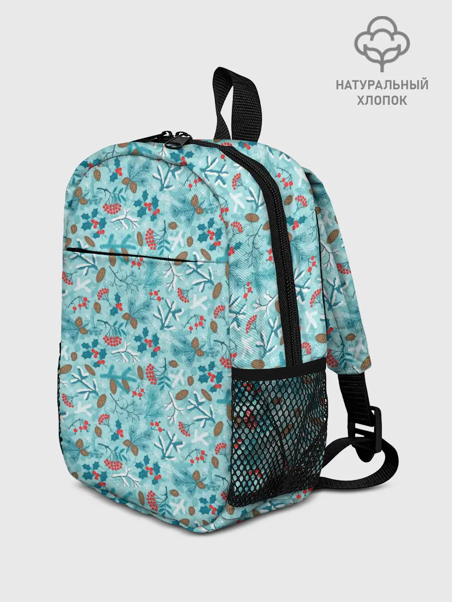 Рюкзак детский / Зимний Лесной Пейзаж