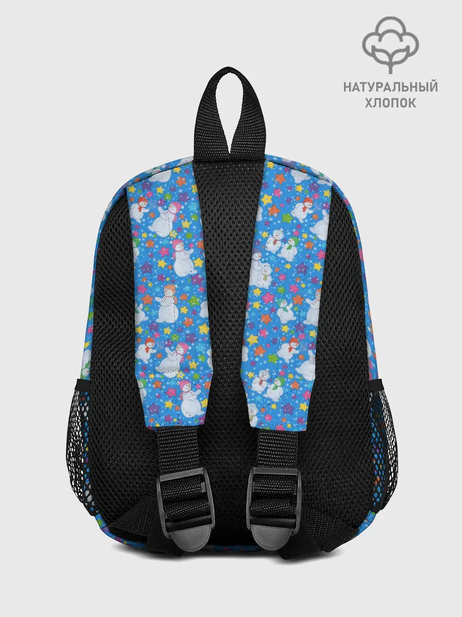 Рюкзак детский / Снеговики и Звёздочки