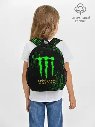 Рюкзак детский / MONSTER ENERGY NEON | МОНСТЕР НЕОН