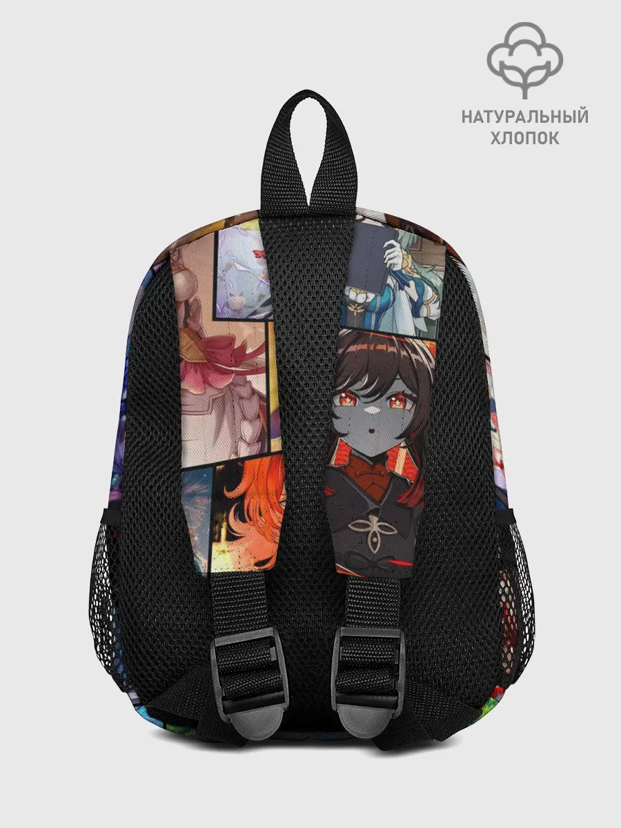 Рюкзак детский / Геншин импакт, персонажи