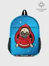 Рюкзак детский / Мопс в толстовке