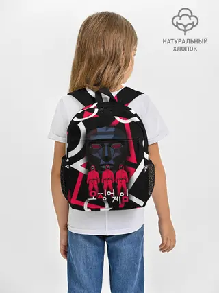 Рюкзак детский / Игра в кальмара -маска ведущего