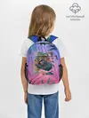 Рюкзак детский / Тигр из абстракций
