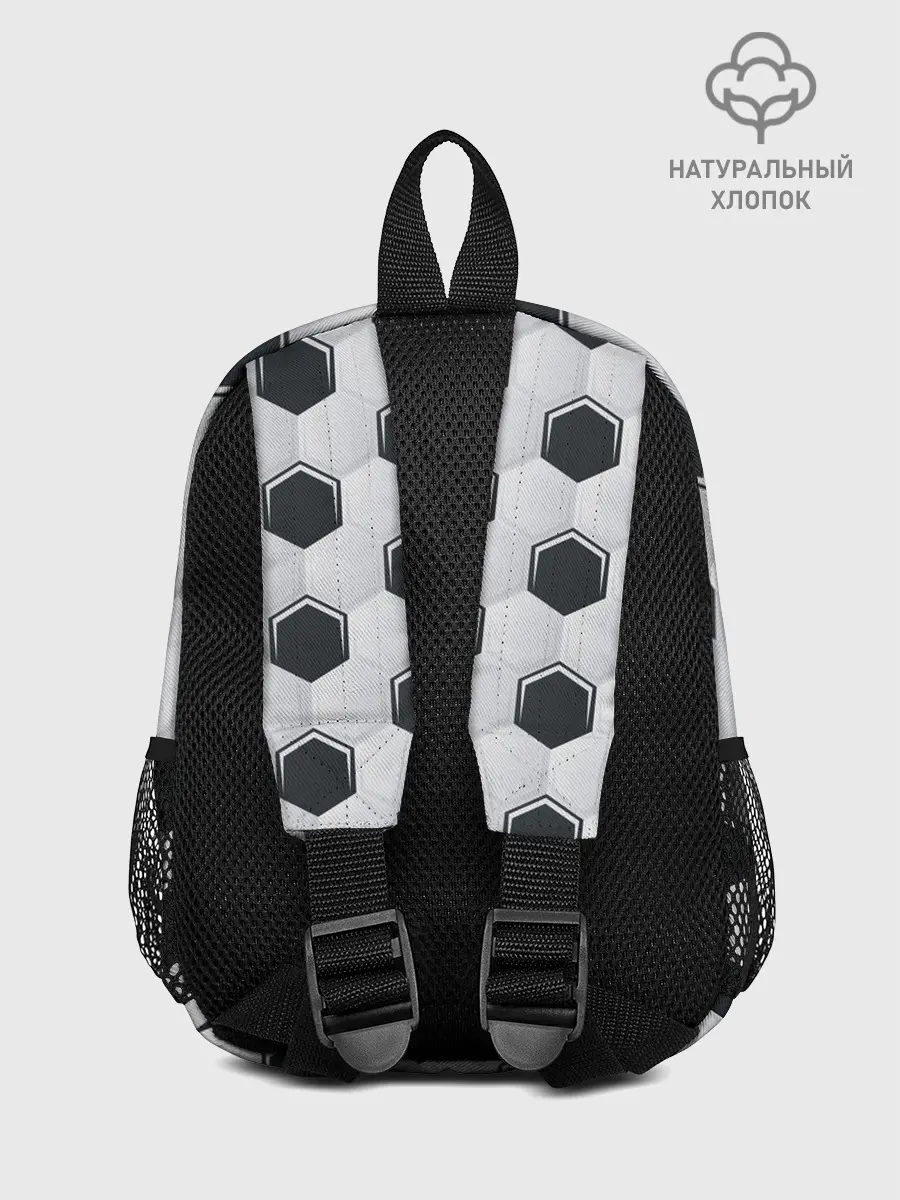Рюкзак детский / Текстура футбольного мяча
