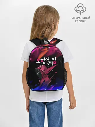 Рюкзак детский / Игра в кальмара / Squid Game: Огонь.