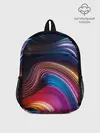 Рюкзак детский / Цветные неоновые волны