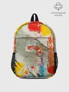 Рюкзак детский / Буйство красок 3D
