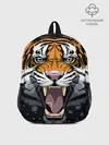 Рюкзак детский / Амурский тигр в ночи