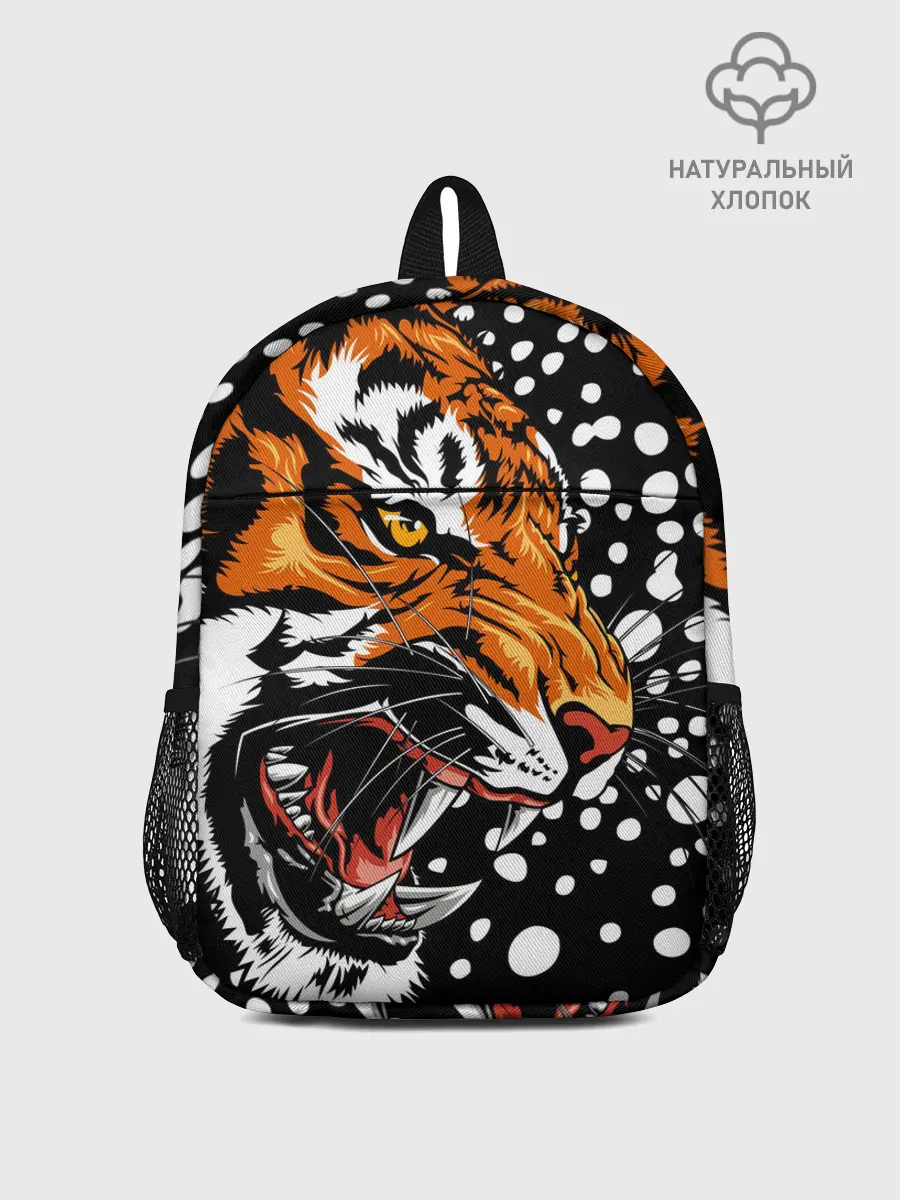 Рюкзак детский / Амурский тигр и снегопад