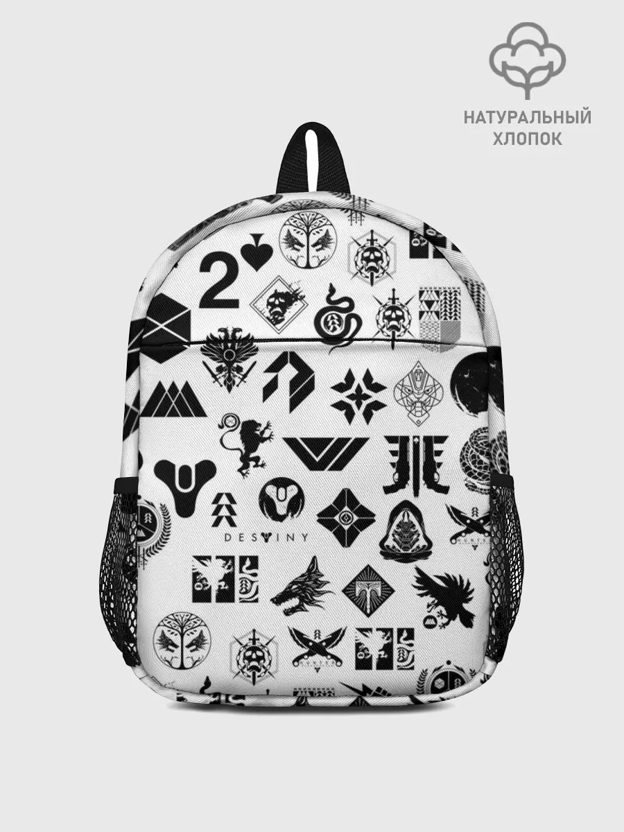 Рюкзак детский / DESTINY 2 LOGO PATTERN / ДЕСТИНИ