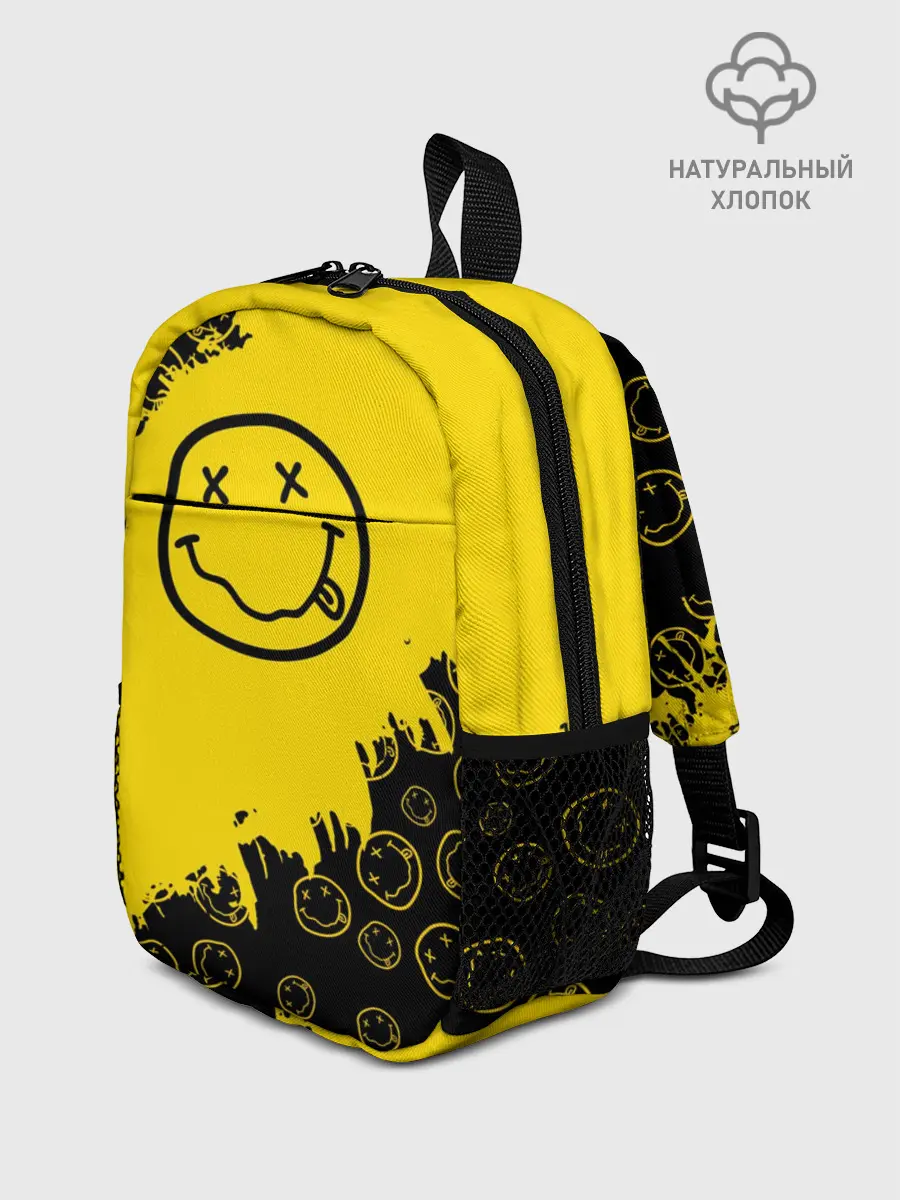 Рюкзак детский / Nirvana Smile | Нирвана Рваный Паттерн