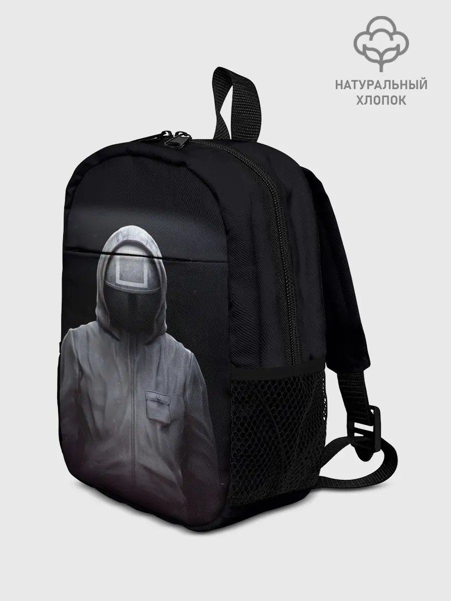 Рюкзак детский / ИГРА В КАЛЬМАРА | СОТРУДНИК КВАДРАТ