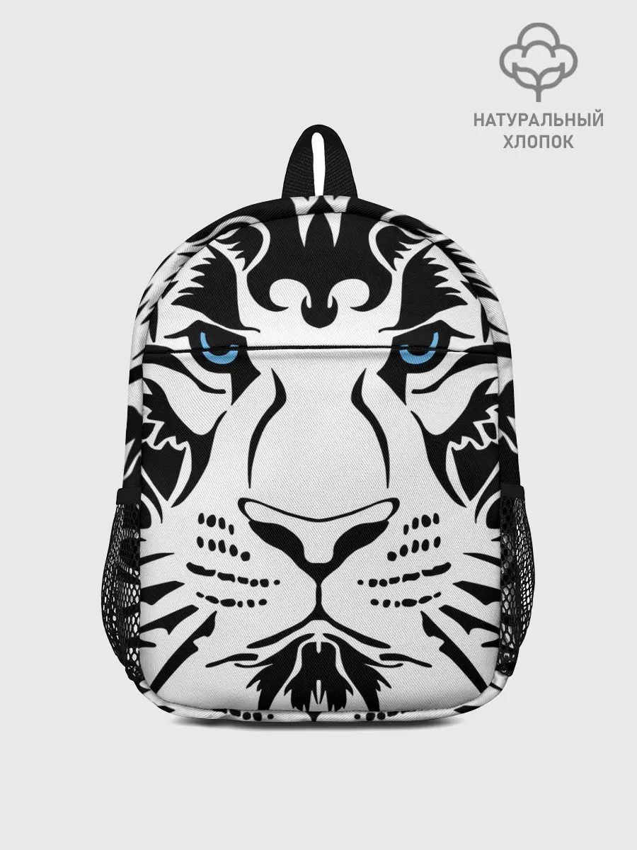 Рюкзак детский / Водяной голубоглазый тигр
