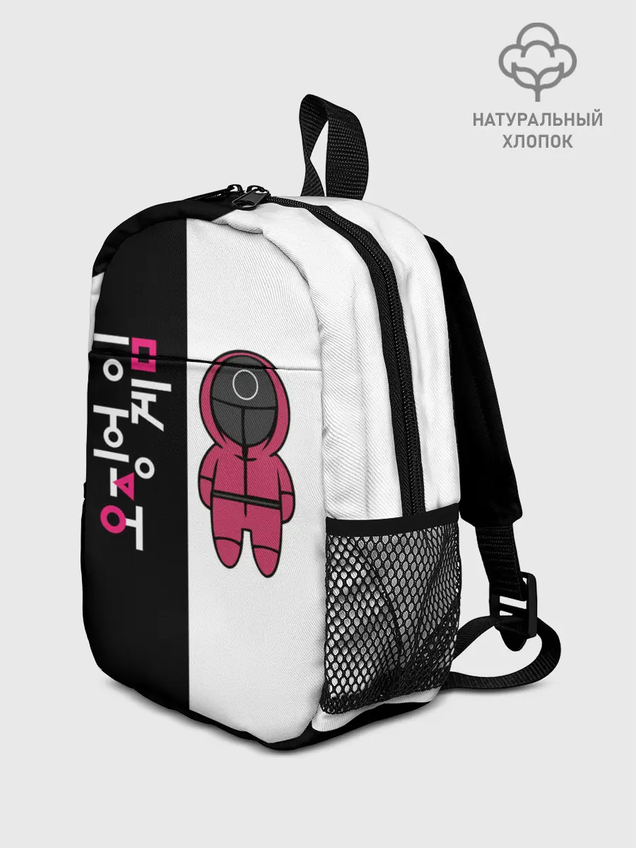 Рюкзак детский / ЛОГОТИП И ОХРАНА | ИГРА В КАЛЬМАРА