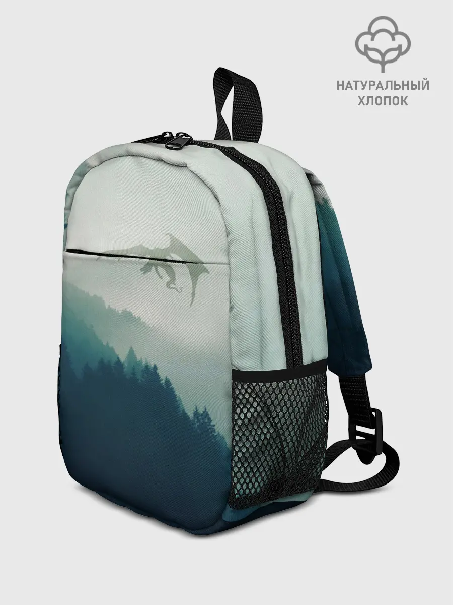 Рюкзак детский / ДРАКОНЫ НАД ЛЕСОМ / DRAGON