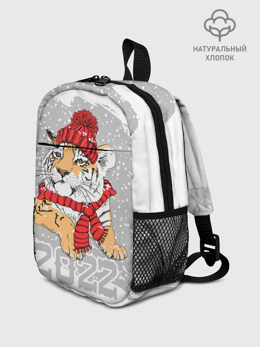 Рюкзак детский / Тигр в красной шапке
