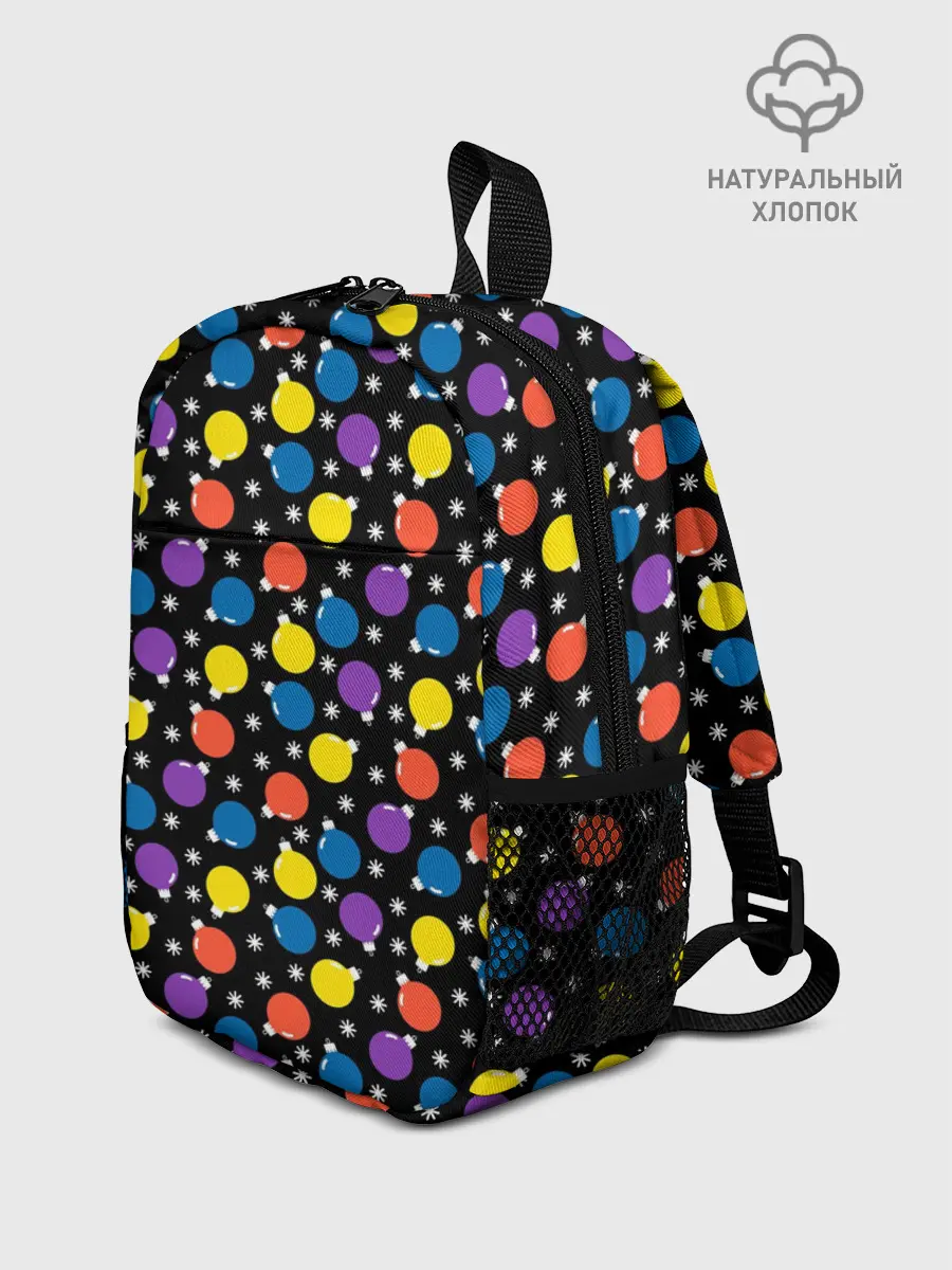 Рюкзак детский / Новогодние Лампочки