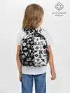 Рюкзак детский / DESTINY LOGOBOMBING ЧЁРНО БЕЛОЕ