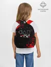 Рюкзак детский / Игра в кальмара брызги крови
