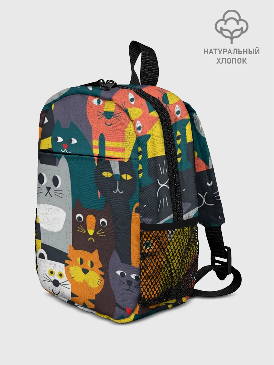 Рюкзак детский / крутые коты