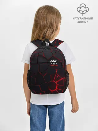 Рюкзак детский / Тойота 3D плиты с подсветкой