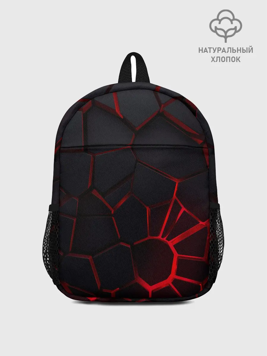 Рюкзак детский / Адские 3D плиты | 3Д геометрия плиты