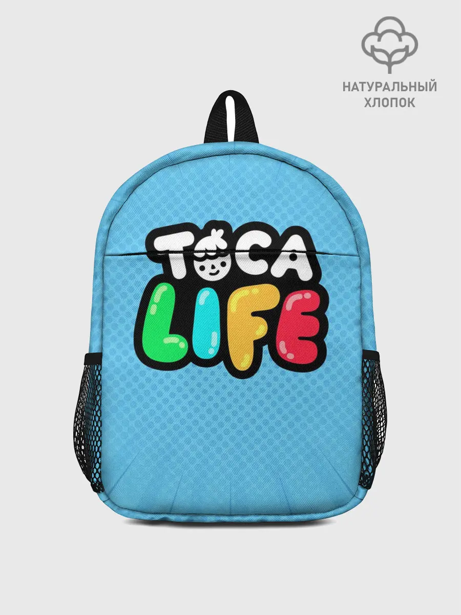 Рюкзак детский / Toca Boca logo | Тока Бока логотип