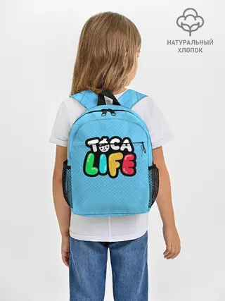 Рюкзак детский / Toca Boca logo | Тока Бока логотип