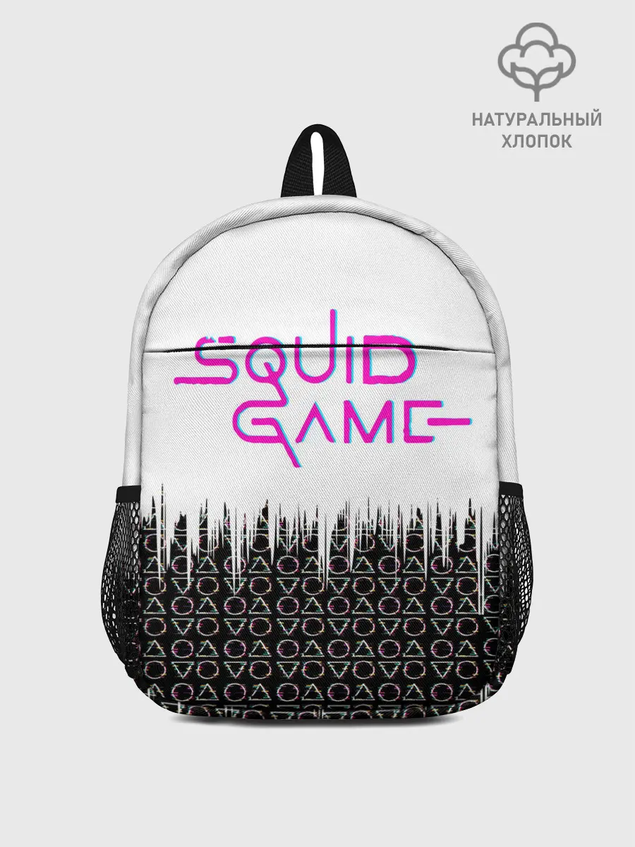 Рюкзак детский / Игра в кальмара фигуры,