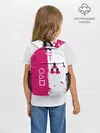 Рюкзак детский / Игра в кальмара геометрические фигуры