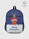 Рюкзак детский / Санта в трубе с Оленем