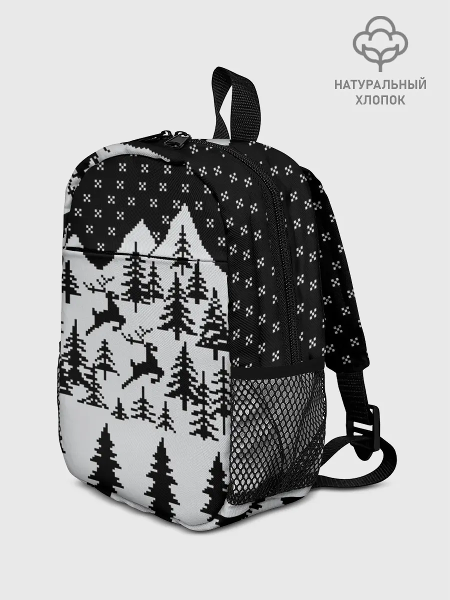 Рюкзак детский / Северные Олени в Горах