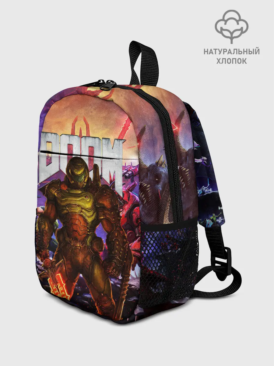 Рюкзак детский / DOOM ETERNAL | ДУМ БИТВА В АДУ