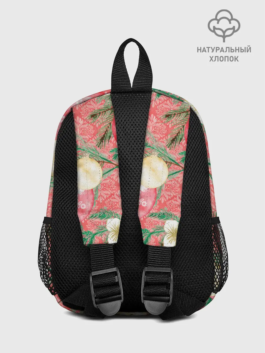 Рюкзак детский / Новогодние красные шары