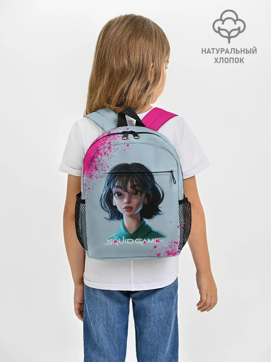 Рюкзак детский / 067 | Розовые брызги