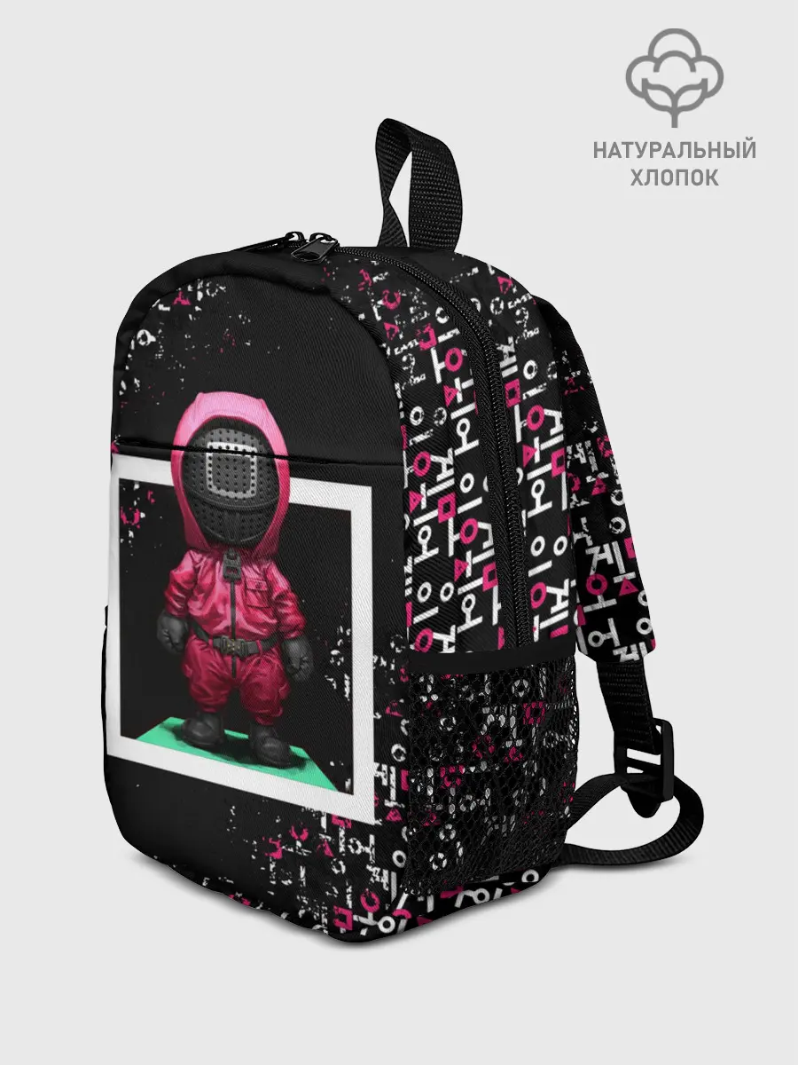 Рюкзак детский / ИГРА В КАЛЬМАРА | SQUID GAME СТРАЖ