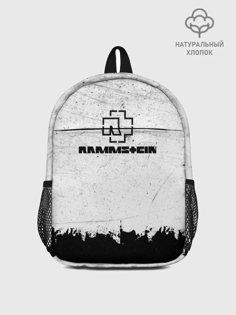 Рюкзак детский / Рамштайн ЧБ Гранж | Rammstein Rock