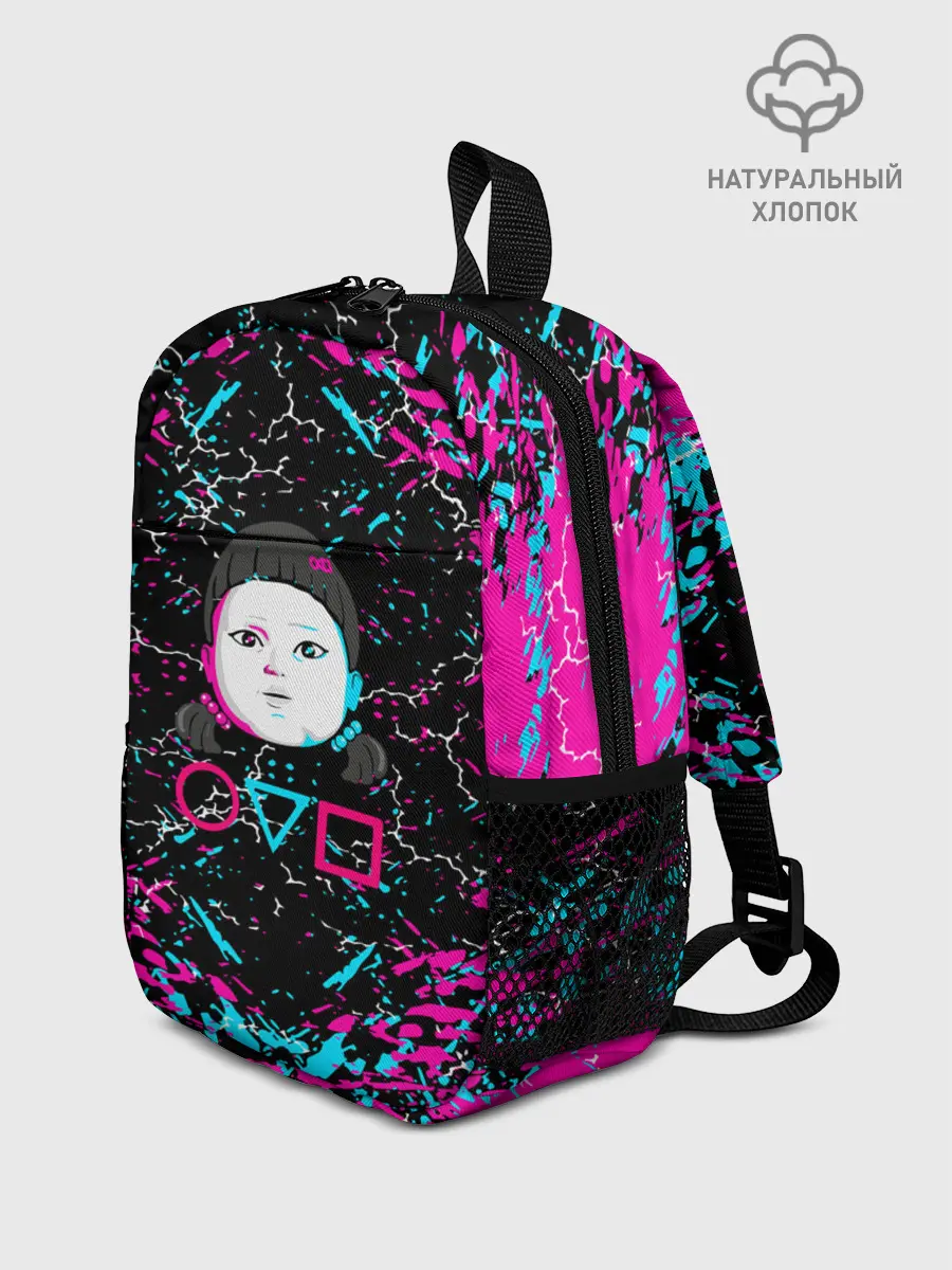 Рюкзак детский / SQUID GAME | ИГРА В КАЛЬМАРА | КУКЛА.