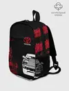 Рюкзак детский / Тойота | Красные следы