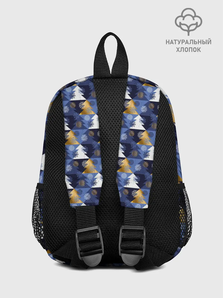 Рюкзак детский / Ёлочки - Снежинки