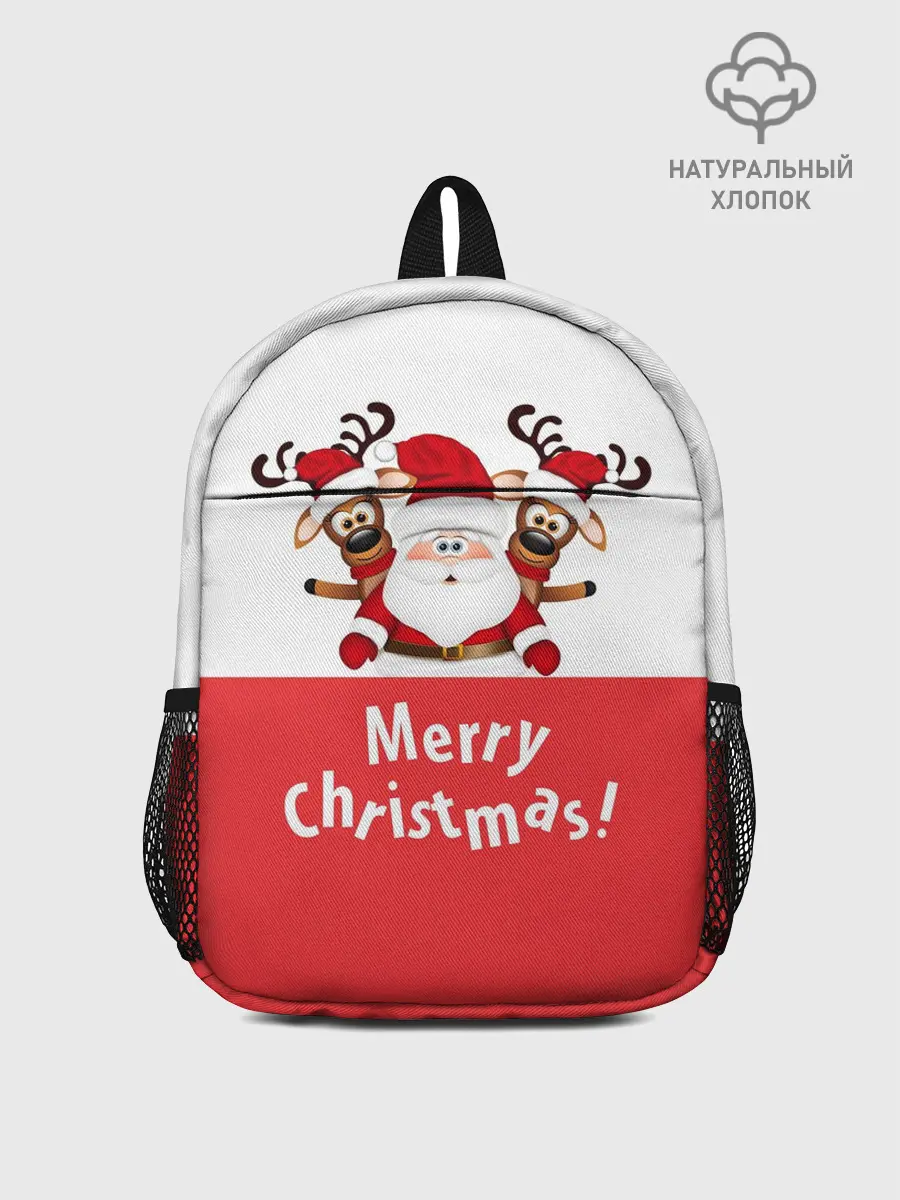 Рюкзак детский / Санта с 2 Оленями