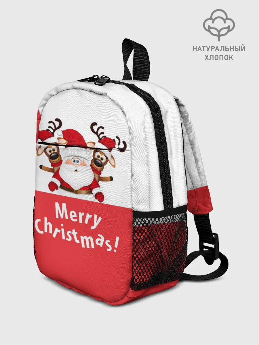 Рюкзак детский / Санта с 2 Оленями