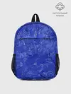 Рюкзак детский / Синие мазки