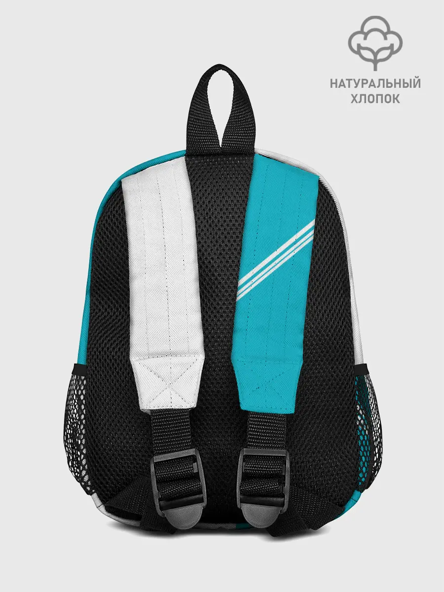 Рюкзак детский / Годжо Сатору бирюзовый Магическая битва