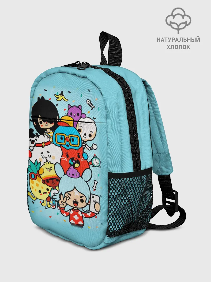 Рюкзак детский / Toca Boca | Тока бока персонажи из игры