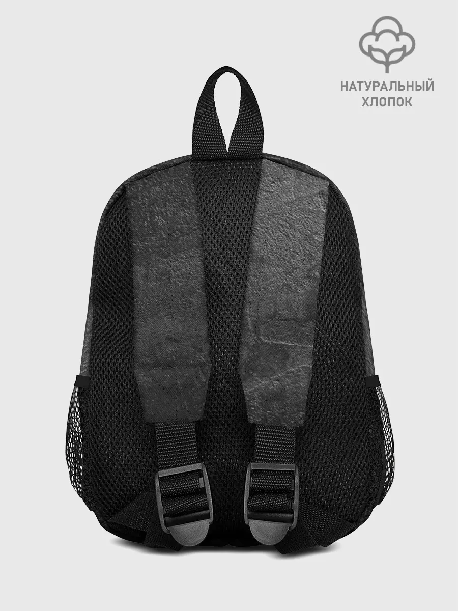 Рюкзак детский / Волчий отпечаток золотом | Символ Велеса