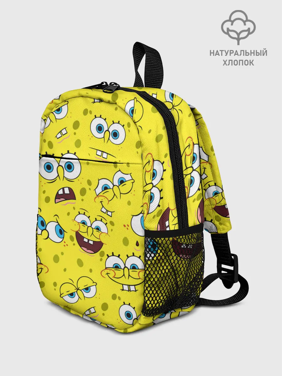 Рюкзак детский / Губка Боб / SpongeBob pattern