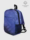 Рюкзак детский / Синие акварельные мазки