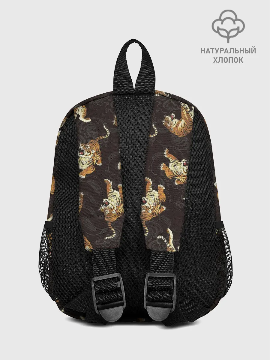Рюкзак детский / Паттерн Японский тигр